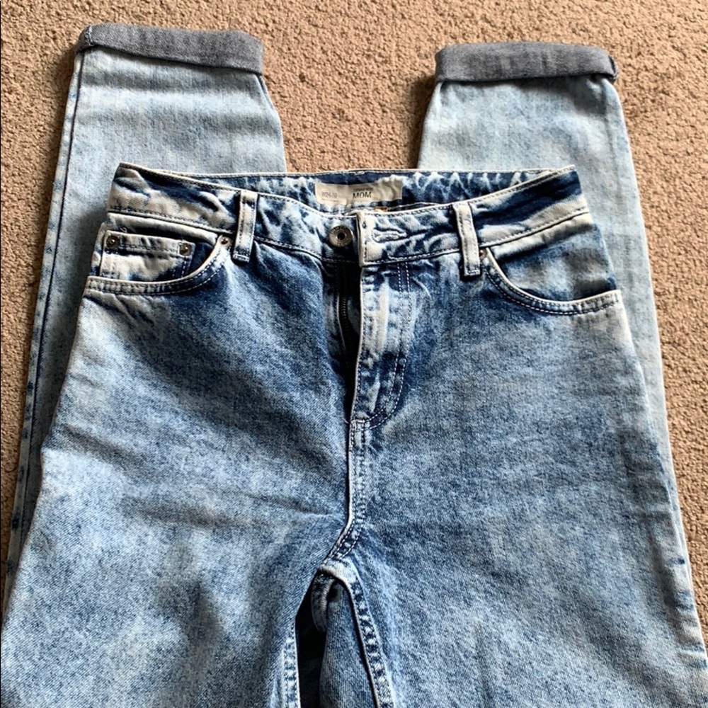 Topshop Moto Mom jean